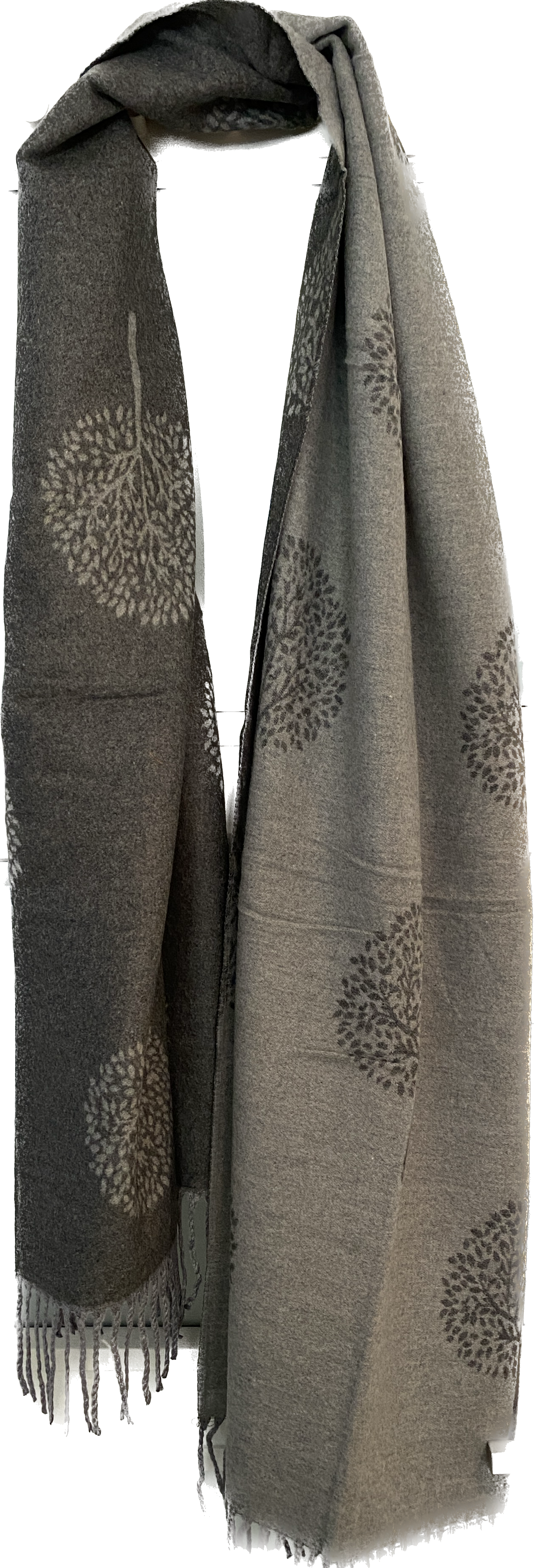 Grey Mulberry Tree Scarf