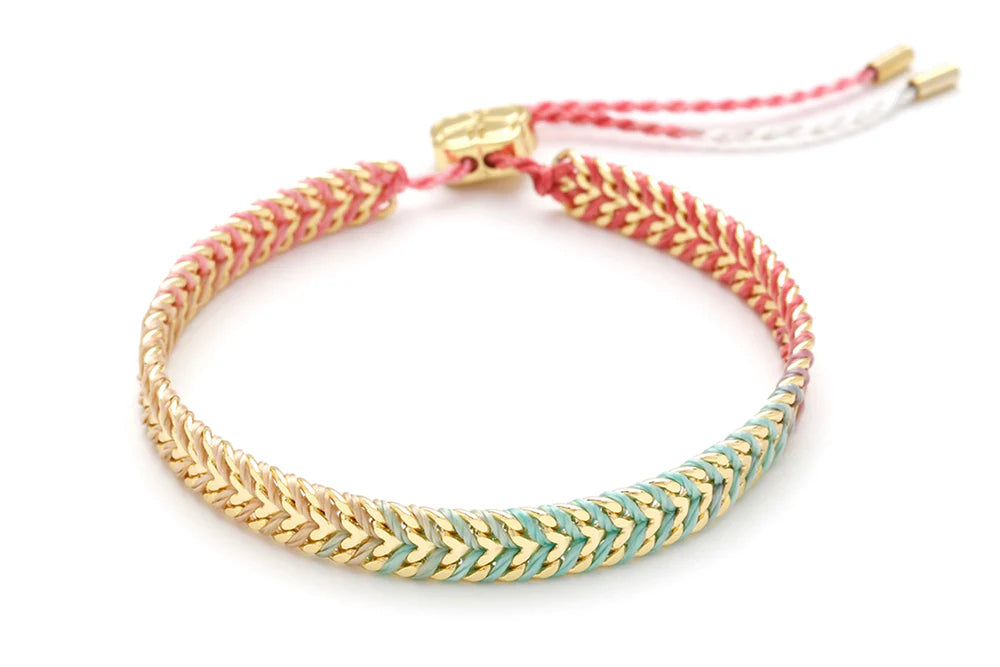 Iztac Candy / Gold Bracelet