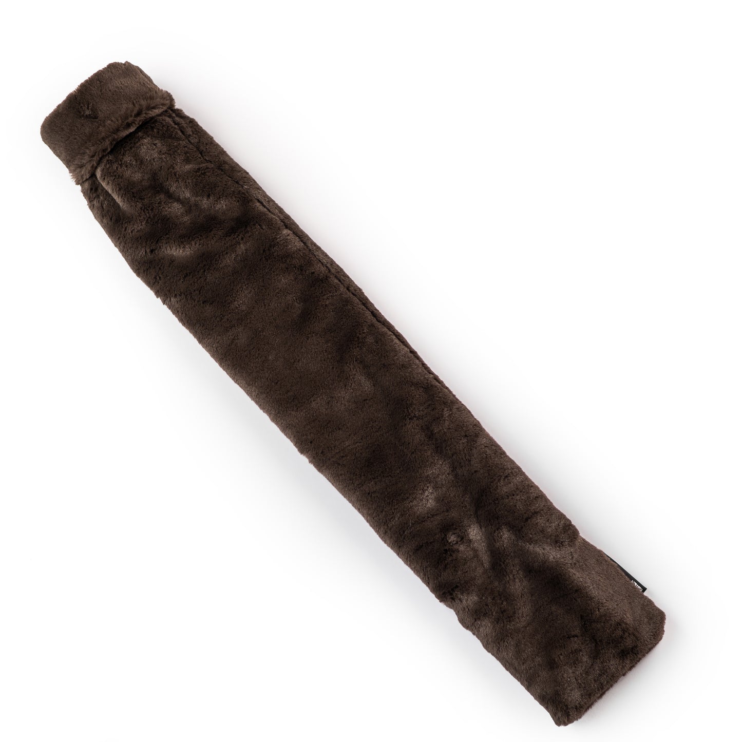 Chocolate Brown faux Fut Hot Water Bottle