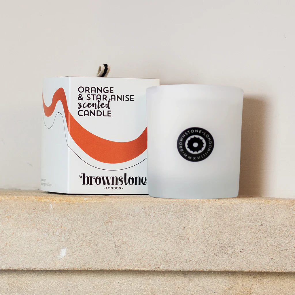 Orange and Star Anise Candle