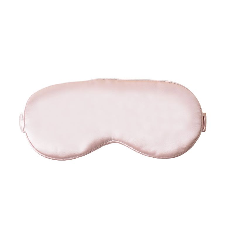 Pink Silk Eye Mask
