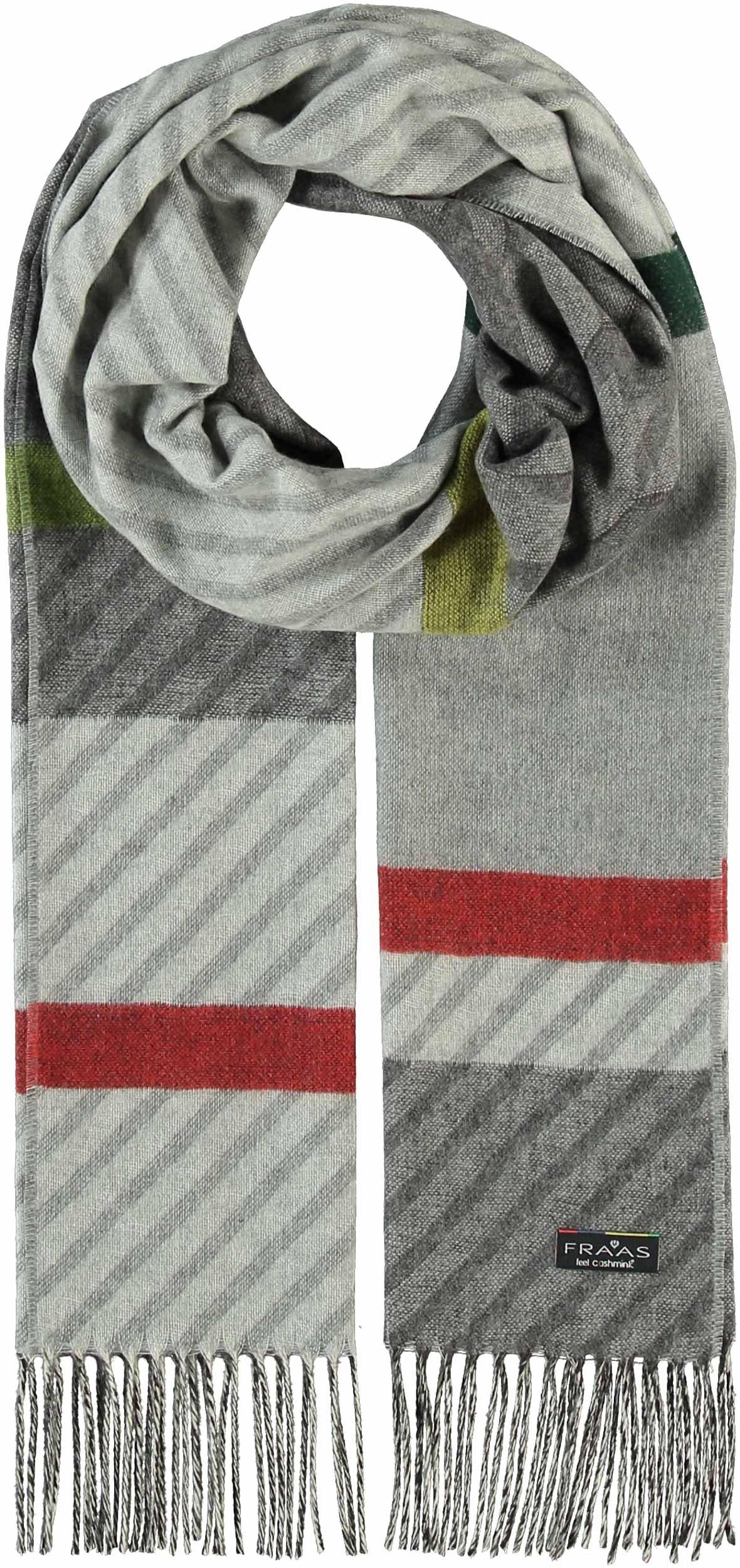 Grey Herringbone Colourblock