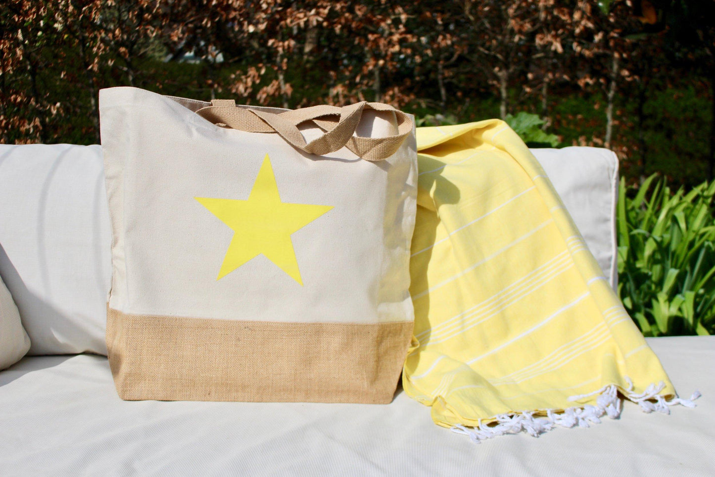 Yellow Tote Bag