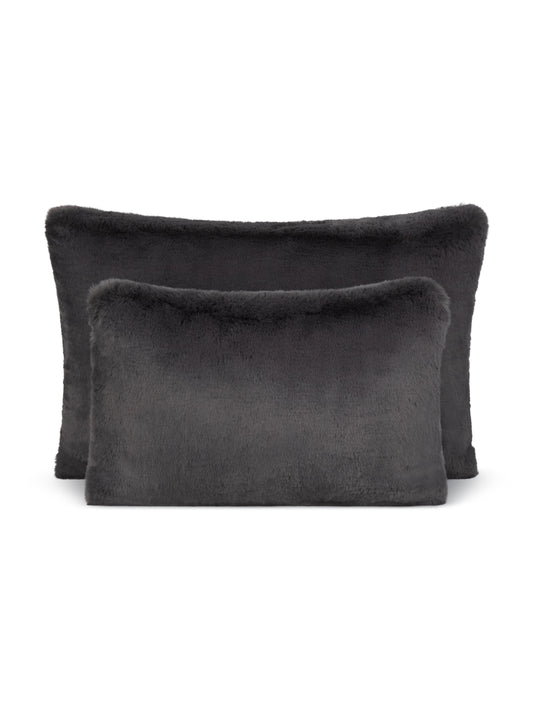 Charcoal Fluffy cushion