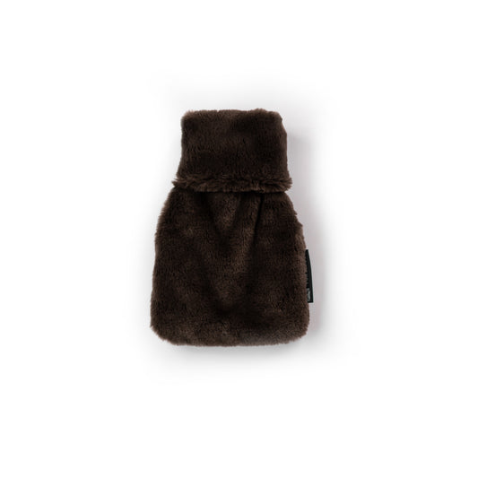 Mini Chocolate Brown Hot Water Bottle