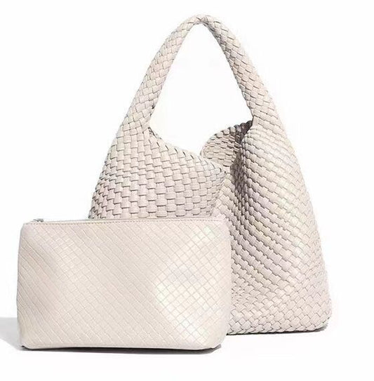 Cream Hobo Bag