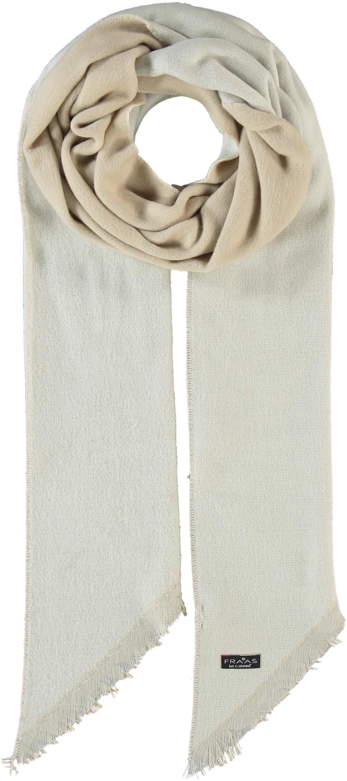 Cream - Pale Camel Bias Cut Scarf