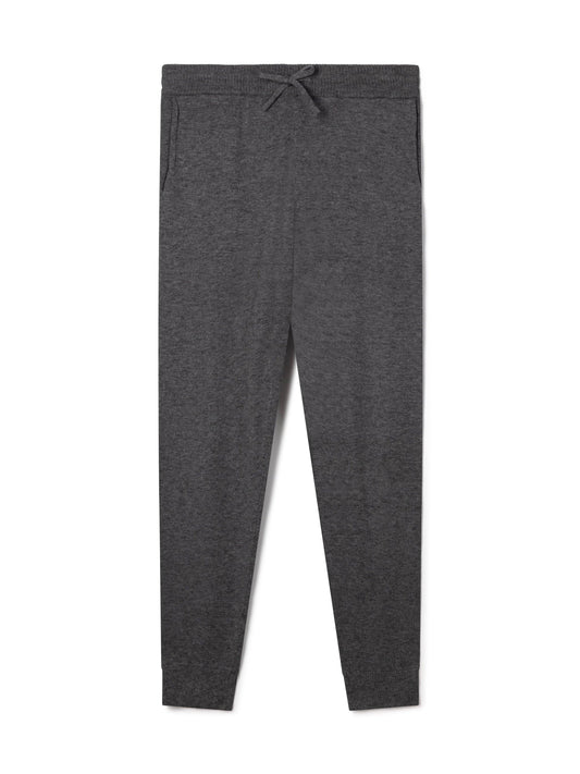 charcoal grey knitted joggers